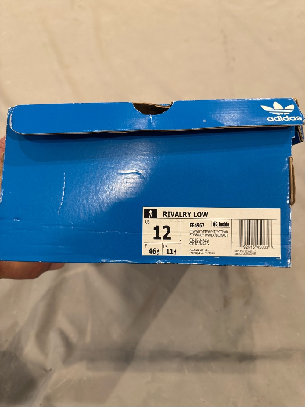 Adidas Rivalry Low w/ Original Box